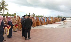 Sebanyak 311 orang pejabat di mutasi dalam pemerintahan kabupaten Takalar dan yang pertama sejak dipimpin Bupati Takalar, Ir. H. Firdaus Dg Manye, MM, beserta Wakil Bupati Takalar Dr.H.Henky Yasin. (Foto: Ist)