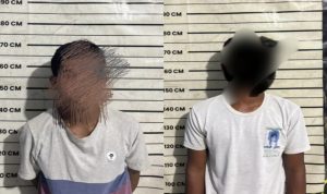 Dua Terduga Pelaku Kasus Pencurian Kasus Pencurian