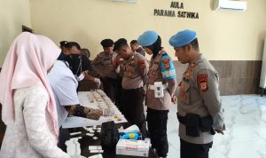 Personel Polres Sinjai Tes Urine Tes Urine
