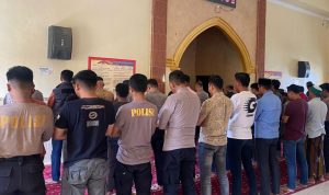 Sholat Gaib Polres Polman