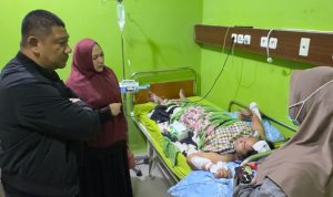 Korban KDRT Kapolres Sinjai Jenguk Korban KDRT