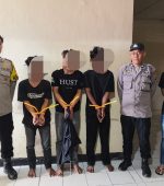 Tiga Pemuda Pelaku Penganiayaan