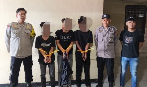 Aniaya Korban Pakai Balok Kayu Tiga Pemuda Pelaku Penganiayaan