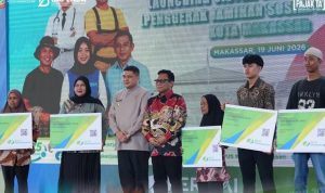 peluncuran Program Makassar Berjasa (Berbagi Jaminan Sosial) dan Agen PERISAI BPJS Ketenagakerjaan menunjukkan dukungan penuh terhadap upaya Pemerintah Kota Makassar dalam memperluas perlindungan sosial bagi para pekerja.