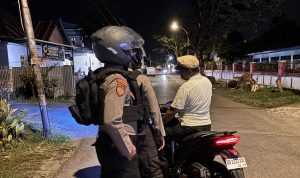 Patroli malam yang digelar Selasa (28/7/2026)